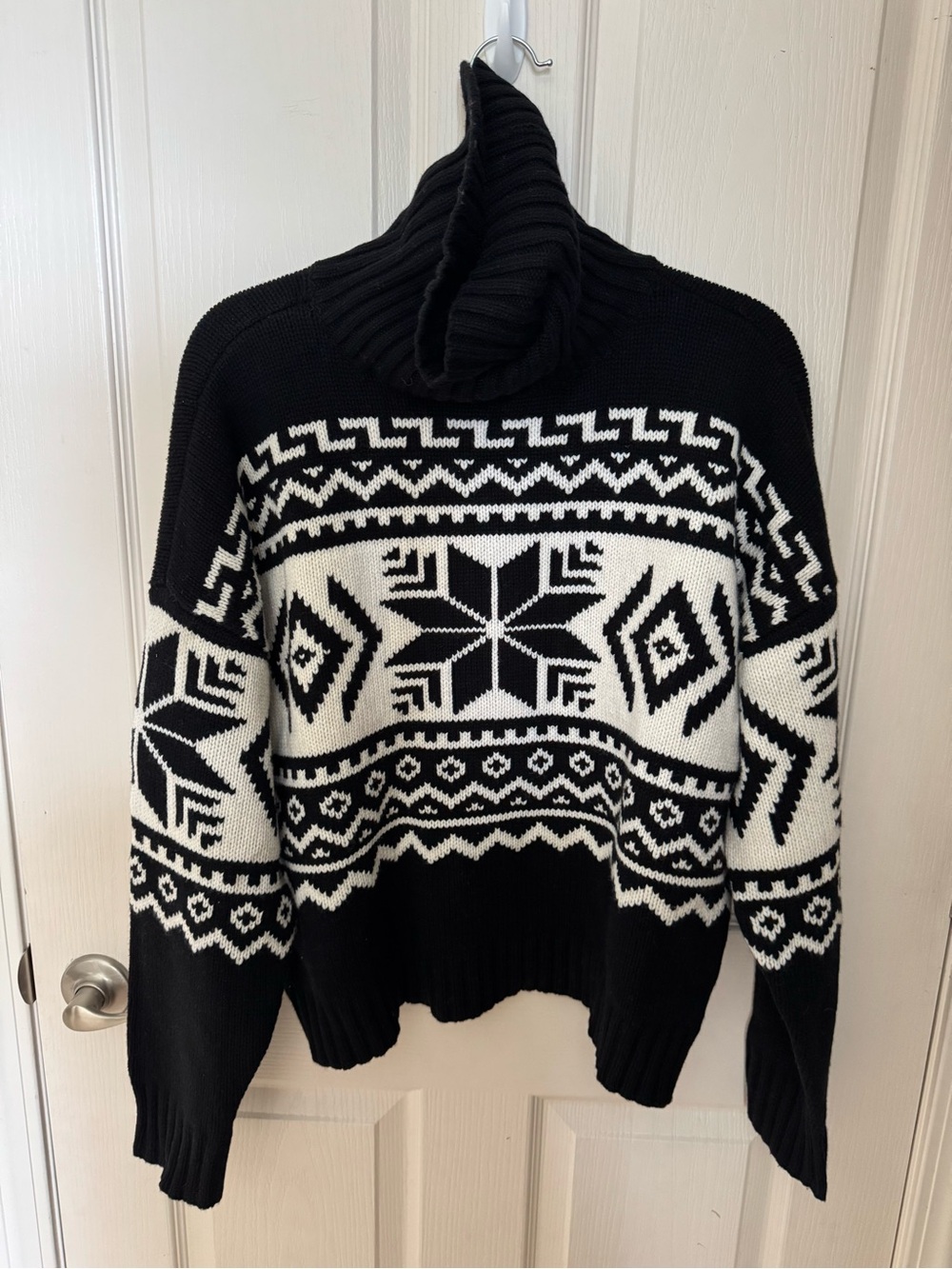 Polo Ralph Lauren Fair Isle Wool-Blend Turtleneck Sweater（XL）